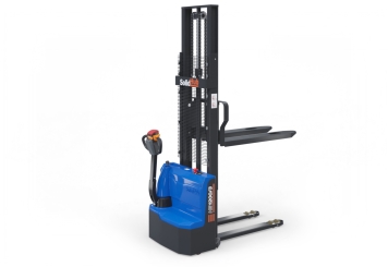 Electric stacker HE1200/3, lifting height 86  - 3.000 mm, WLL 1.200 kg, SolidHub 