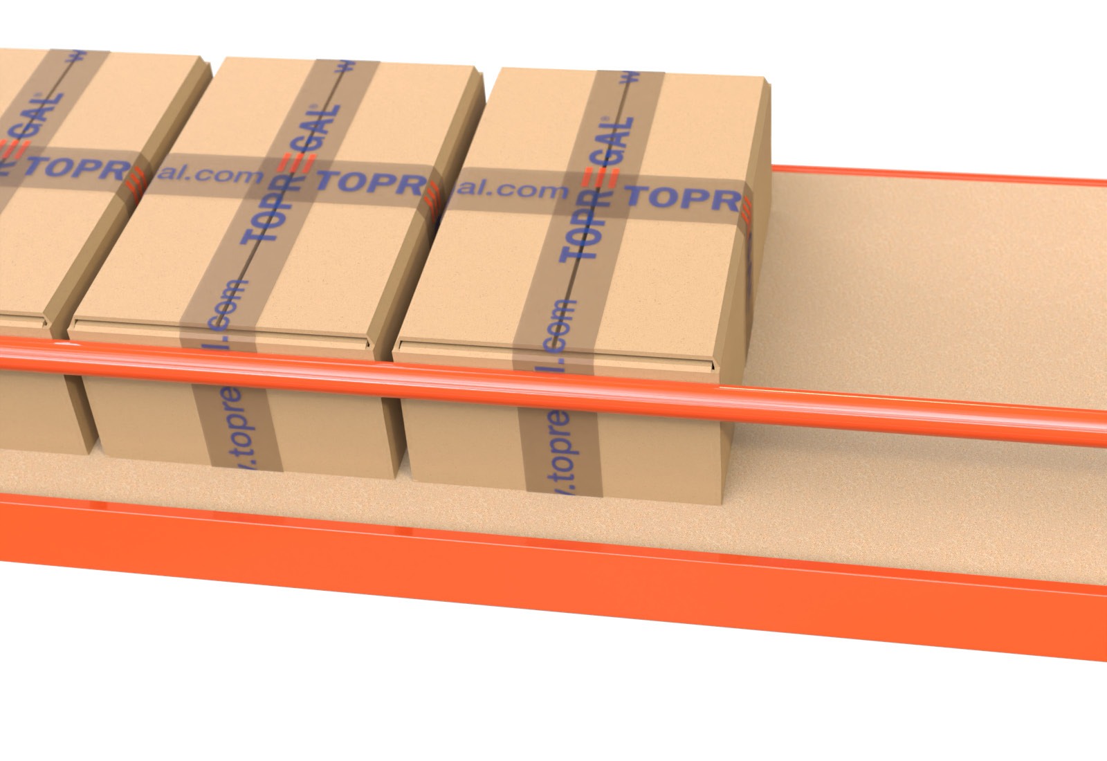 Kankan Rackas 3,5 m kanban rack SR1500 / 60 cm deep / 2 m high / 3 levels / rack ...