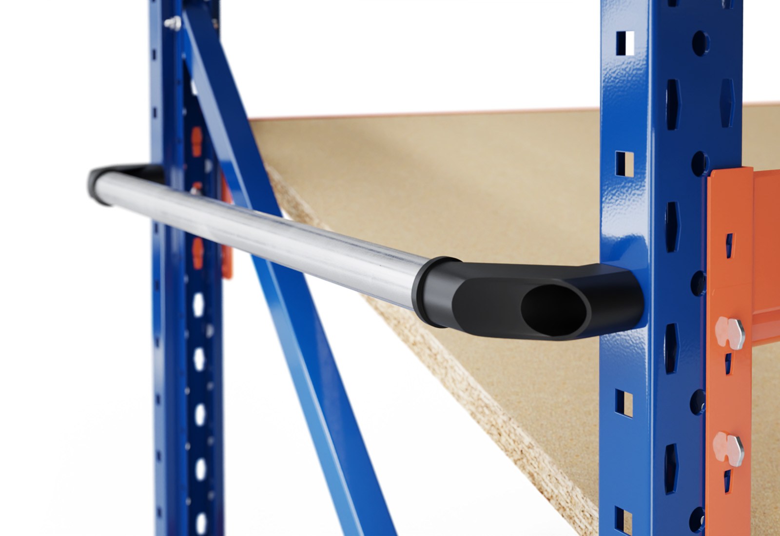 Kankan Rackas 1,2 m mobile worktable kanban rack SR1500 / 60 cm deep / 1.390 - 1.790 ...