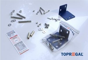 Kleinteile PalettenregalSmall parts of a pallet rack