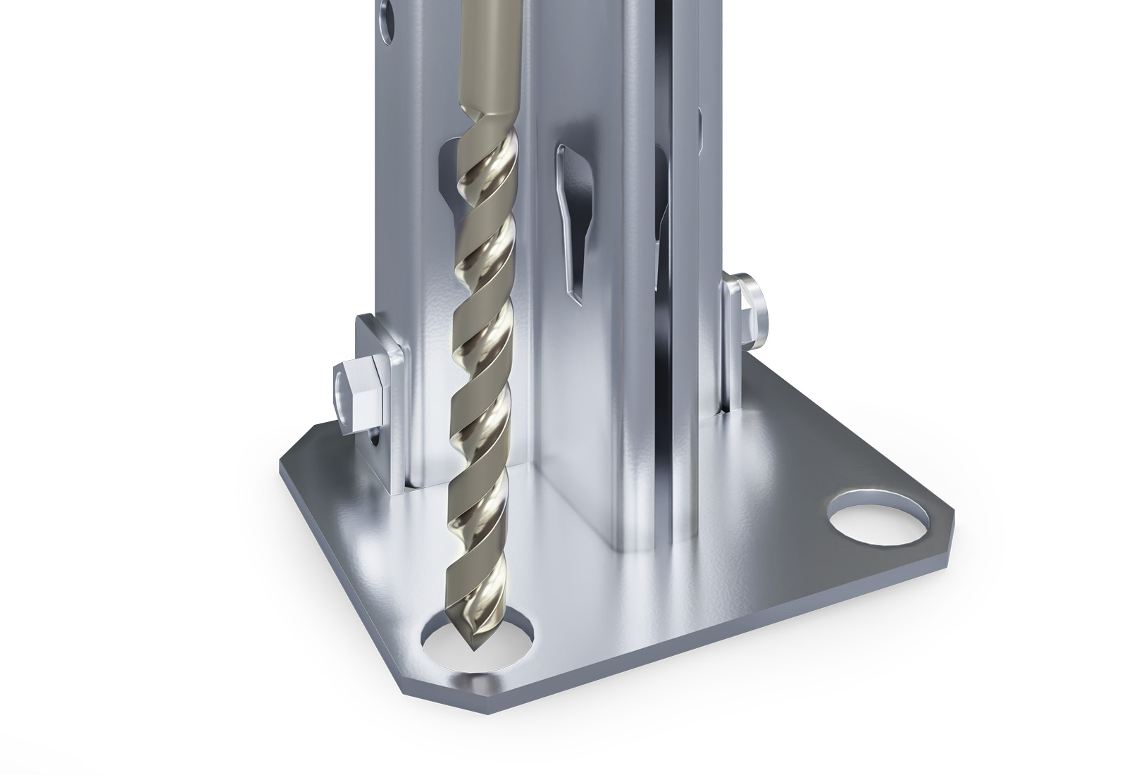 Mounting the base plate