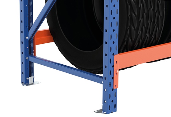 Stationäres Reifenregal