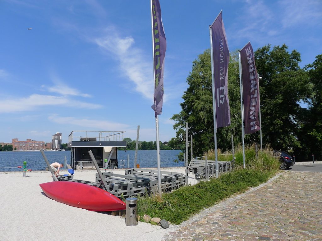 The former Prussian gunpowder factory is located on the Havel in Berlin-Haselhorst