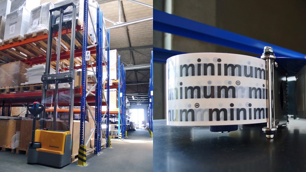 TOPREGAL shelving in the warehouse of Minimum 